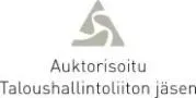 Auktorisoitu Taloushallintoliiton jäsen -logo